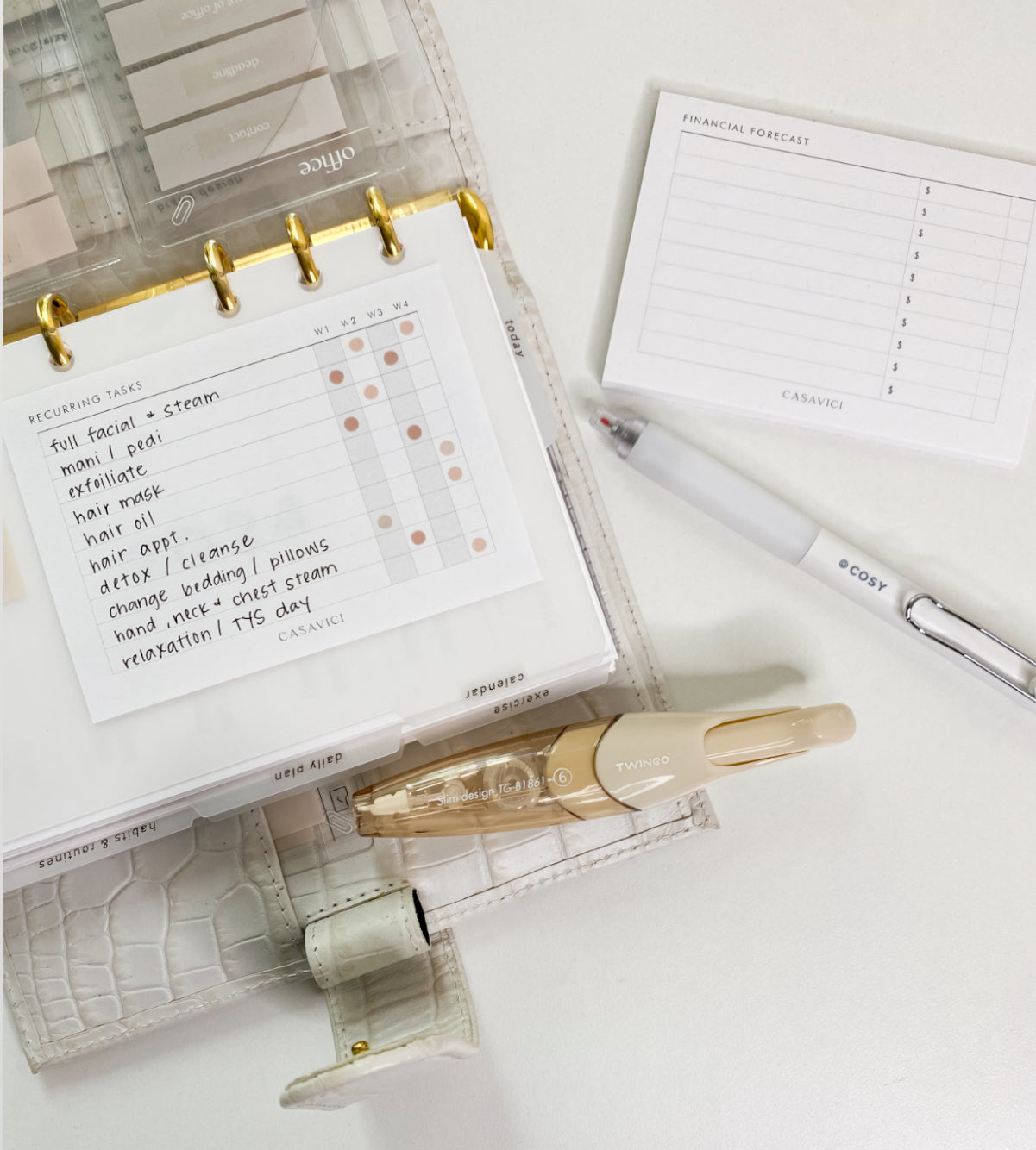 Twingo Correction Tape | Tan or Pink