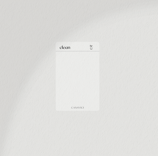 Cleaning Task Cards | Black Text