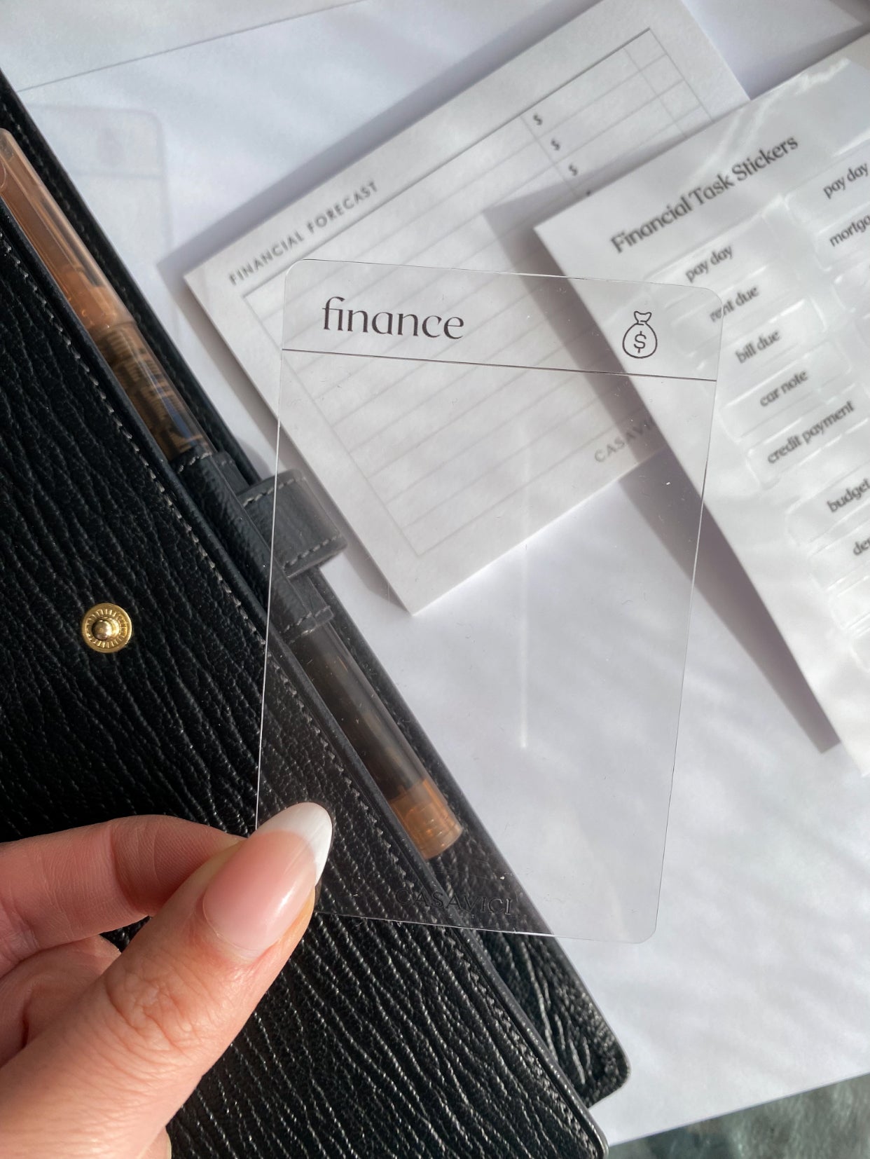 Finance Task Cards – CASAVICI
